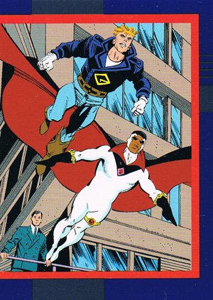 SkyBox DC Cosmic Teams Base Card 3 Justice League America