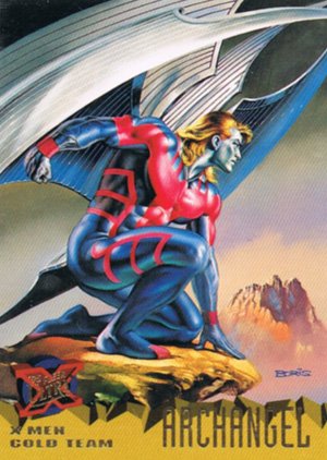Fleer X-Men '95 Fleer Ultra Base Card 100 Archangel