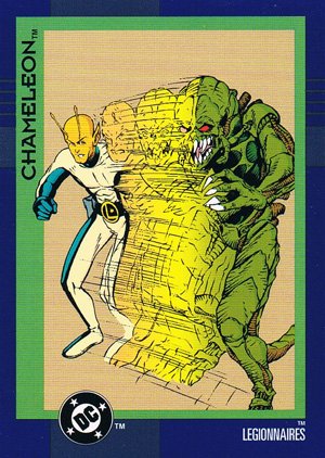 SkyBox DC Cosmic Teams Base Card 87 Chameleon (Legionnaires)