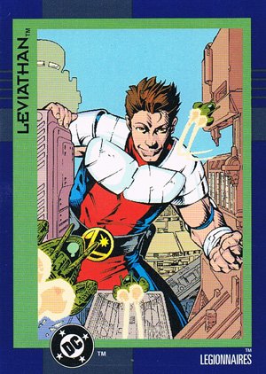 SkyBox DC Cosmic Teams Base Card 89 Leviathan (Legionnaires)