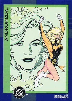 SkyBox DC Cosmic Teams Base Card 92 Andromeda (Legionnaires)
