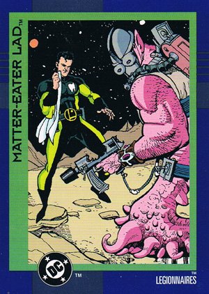 SkyBox DC Cosmic Teams Base Card 95 Matter-Eater Lad (Legionnaires)