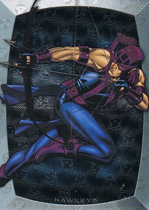 Upper Deck Marvel Beginnings Micromotion Card M-21 Hawkeye