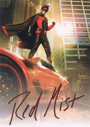 Dynamic Forces Kick-Ass Character-Signed Card  Red Mist (red, card 4)