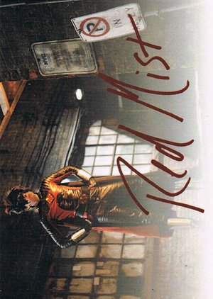 Dynamic Forces Kick-Ass Character-Signed Card  Red Mist (red, hands on hips)