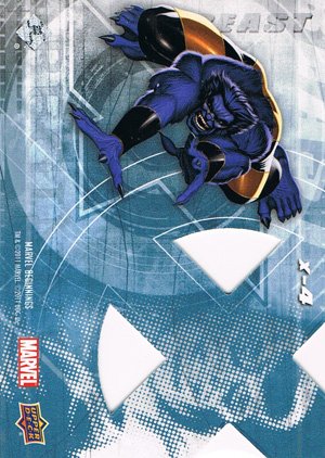 Upper Deck Marvel Beginnings Die Cut X-Men Card X-4 Beast