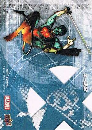 Upper Deck Marvel Beginnings Die Cut X-Men Card X-32 Nightcrawler