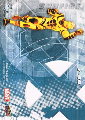 Upper Deck Marvel Beginnings Die Cut X-Men Card X-40 Sunfire